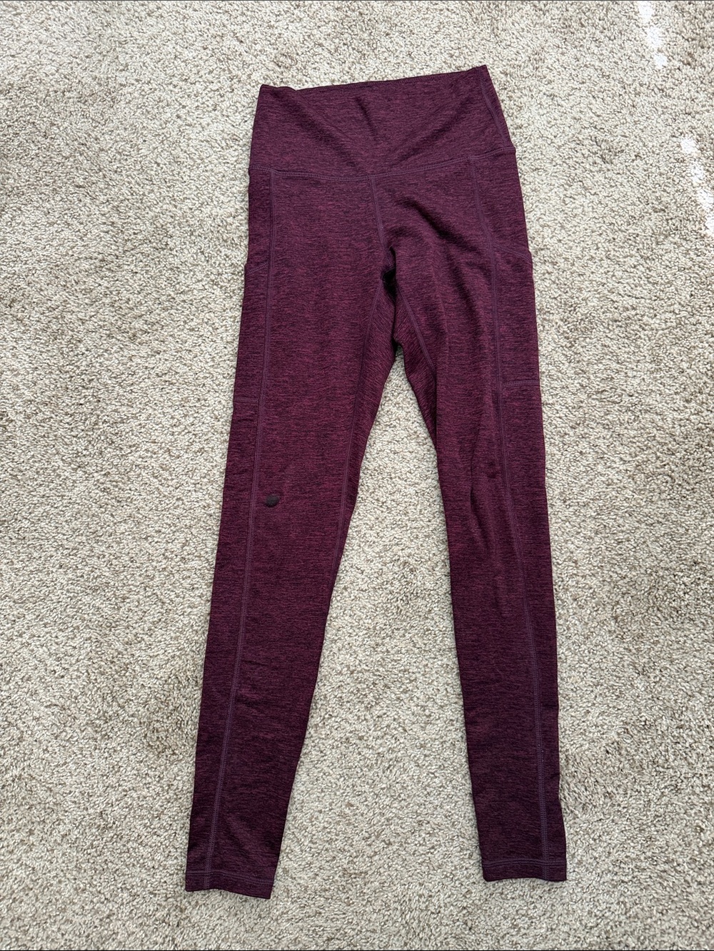 aerie High-Waist Deep Plum Leggings